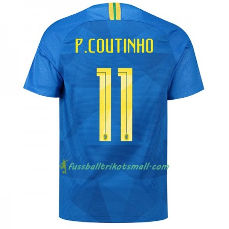 Fußballtrikots Brasilien P.Coutinho 11 WM 2018 Auswärts-trikot kaufen